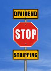 Stop dividend stripping - cum ex trading