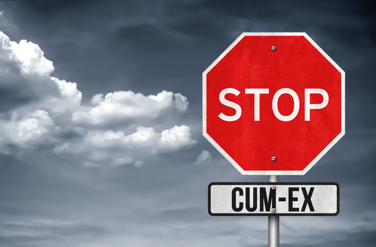 Cum Ex business- stop dividend stripping