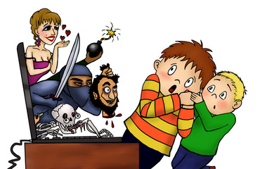 internet danger kids