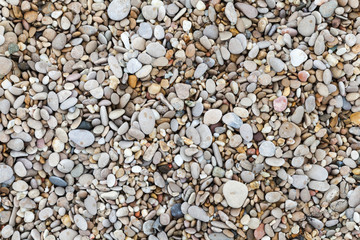 Background photo texture of wet pebble