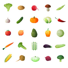 Greengrocery Ripe Fruits Set