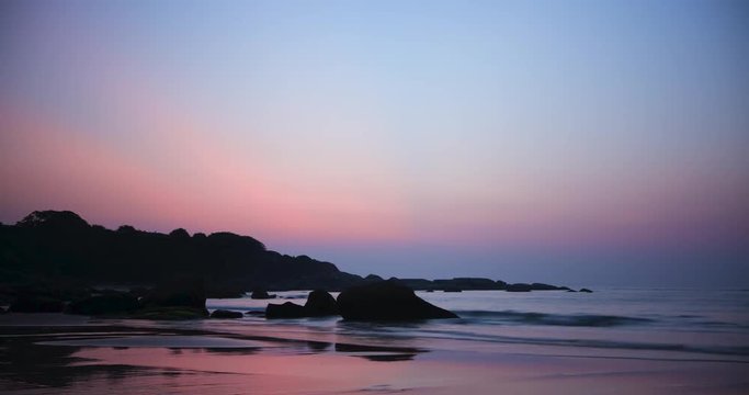 Agonda Sunset Time Lapse