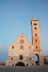 Fototapeta premium Trani Cathedral Sunset, Apulia, Italy 