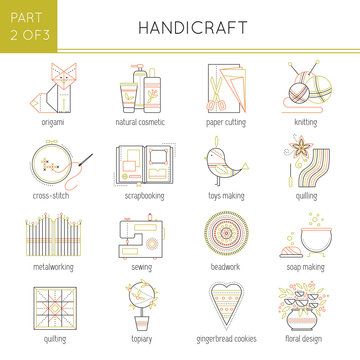Types of handmade set