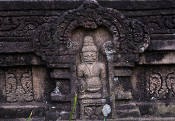 Fototapeta na wymiar My Son Hindu temple ruins in Vietnam