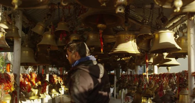 Golu Devta Temple, a temple deep in the himalayan mountain range