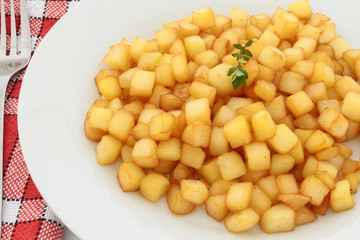 pommes de terre rissolées