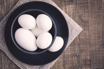 Hühner- und Gänseeier