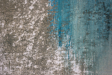 Texture of old plaster wall, urban background.