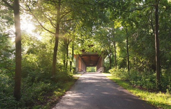 Ketsch Rheininsel Br&uuml;cke