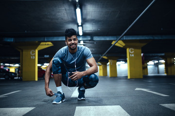 Fototapeta premium Fitness is always good solution