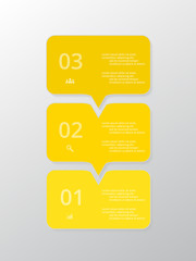 Vector lines arrows infographic.