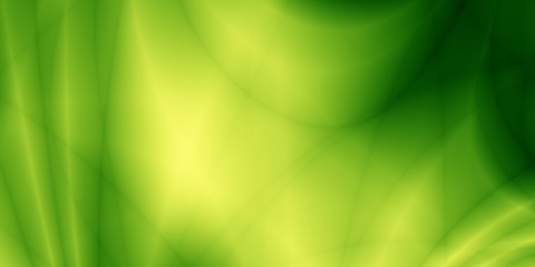 Wide green leaf abstract wallpaper simple pattern