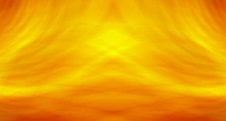 Orange flow force abstract wave template background