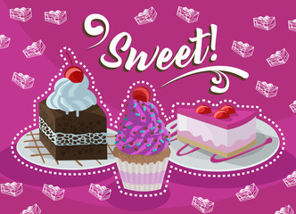 sweet bakery dessert