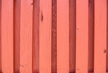Red Orange Wood Background 