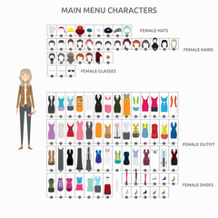 Fototapeta premium Character Creation Journalist