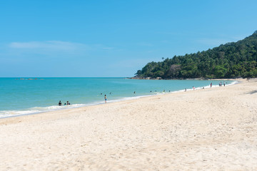 Fototapeta na wymiar Beach and sea in thailand