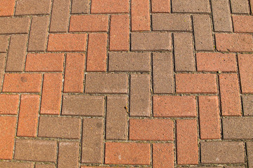 Sidewalk textured background. Detail of a pavement