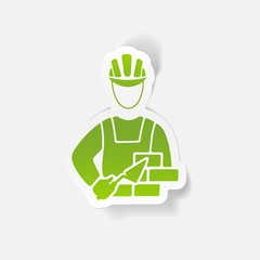 realistic design element. builder