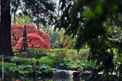 Japanischer Garten Leverkusen Stock Photo And Royalty Free Images