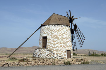 Spain, Canary Island, windmill