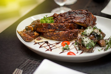 Pork Ribs with BBQ Sauce