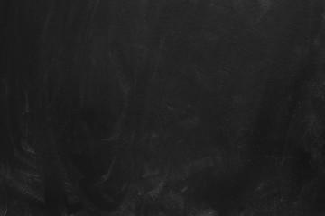 Chalk rubbed out on blackboard