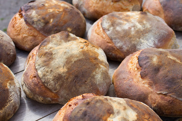 fresh homemade bread