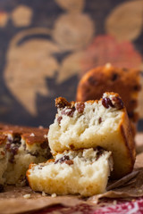 Semolina Cake with raisins