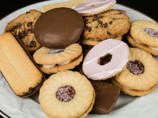 Selection of Teatime Biscuit Snacks