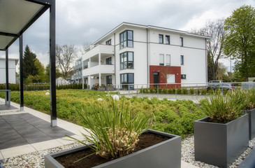 Modernes Wohngebit.