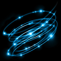 Best Internet Concept of global business.Technological background. Rays symbols Wi-Fi, of the Internet, television, mobile and satellite communications