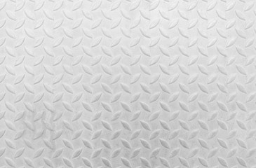 White Diamond Plate Texture Background.