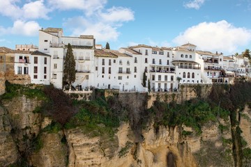 Obraz premium Ronda by the cliffside