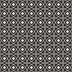 Vector Seamless Pattern. Abstract Geometric Background Design. Stylish Lattice Texture..