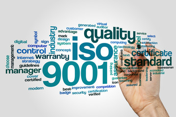 ISO 9001 word cloud