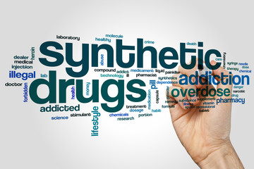 Synthetic drugs word cloud