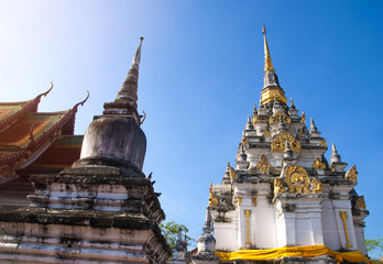 Fototapeta premium Wat Pha Boromathart Chaiya Suratthani, Thailand. 