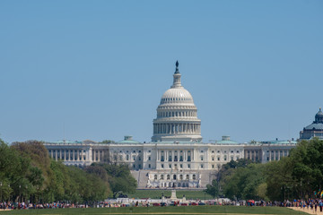 U.S. Capitol from the mall