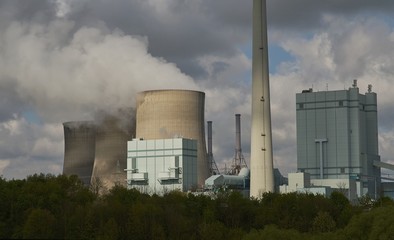 Coal Fired Power Plant, Gersteinwerk RWE Germany