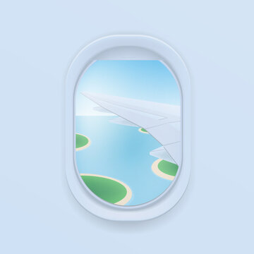 airplane window