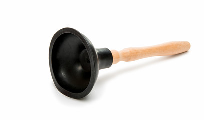 Plunger isolated