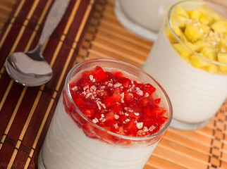 Yogurt With Strawberry 