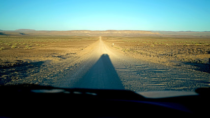 Gravel Road of Namibia