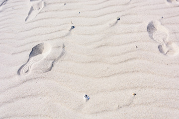 Spuren im Sand