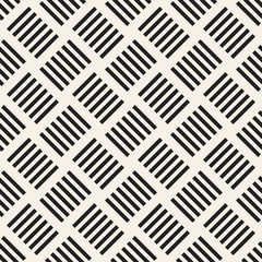 Vector seamless pattern. Modern texture. Repeating abstract background. Geometric rectangles symmetric lattice