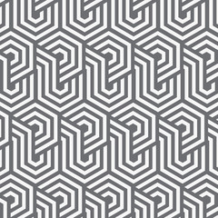 Vector pattern. repeating hexagon grid. Abstract stripped geometric background. Vector illustration. Pattern is on swatches panel