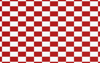 Red chessboard texture background and racing team concept
