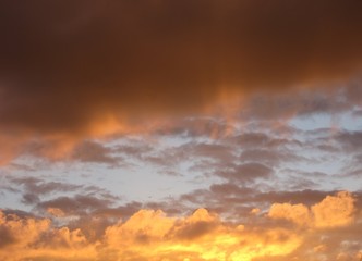 Orange sunset